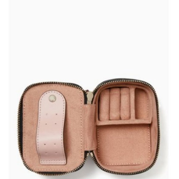 kate spade Floral Pup Jewelry Holder case nwt - Picture 3 of 7